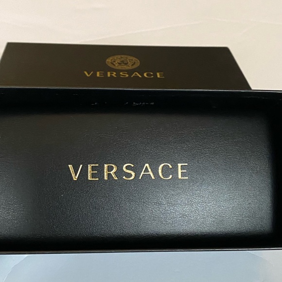 🔥🔥 Authentic Versace Transparent Pink Cat Eye Sunglasses 53mm - NEW! - Picture 12 of 15